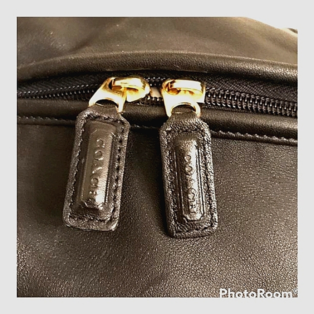 COACH X LEXUS Limit Edition Black Leather Travel Weekender Duffel Authentic EUC - Picture 8 of 16